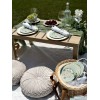 SET OF 6 Morris Garden Porcelain Dessert Plates Floral Bone