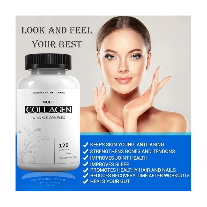 Multi Colageno I Y Iii Antiarrugas Capsulas Eg C76 Sin