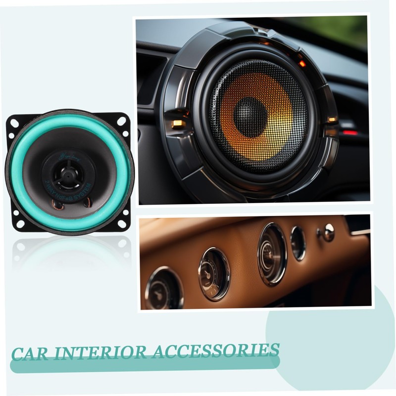 ULTECHNOVO Car Door Speakers Full Range for Sound Compact Design