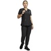 STAT MEDICAL WEAR Women Scrub Set, V-Neck Top with 3