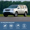 4PCS Rain Guards Window Visors Fits for 2009-2015 Honda Pilot,
