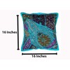 Rastogi Handicrafts Decorative Throw Pillow Cases, Embroidered Cotton Cushion Cover