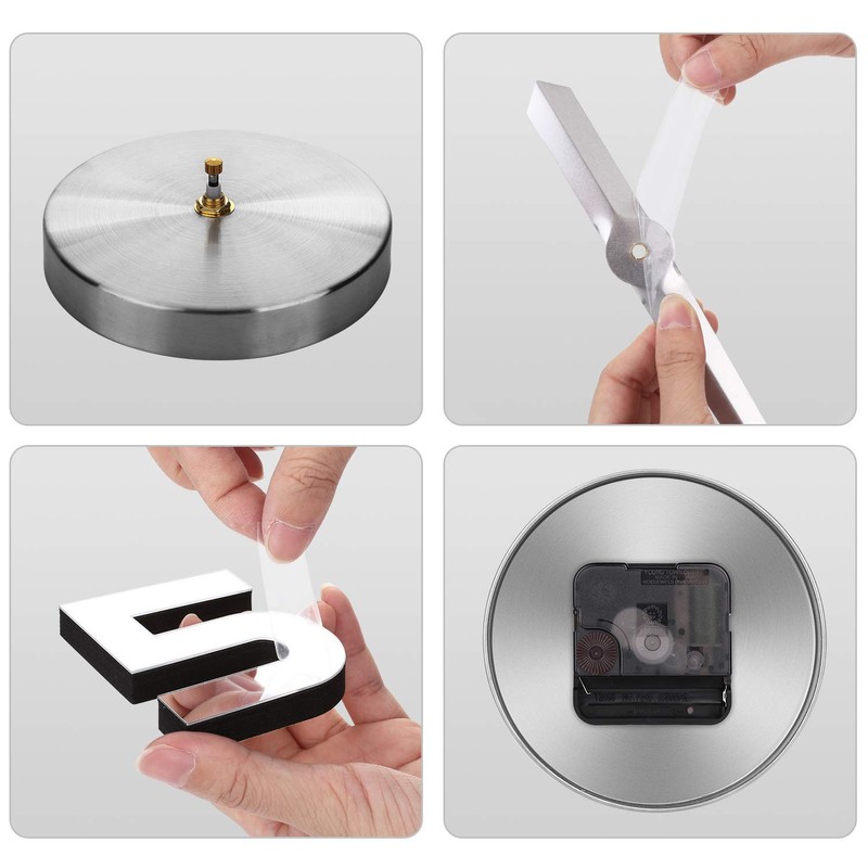 SOLEDI Wall Clocks for Living Room Modern, Large Wall Clocks