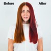 Wine Red Hair Dye Shampoo 3 in 1, Long-lasting &