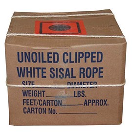 T.W Evans Cordage 23-200 1/4-Inch by 1500-Feet Twisted Sisal Rope