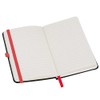 A6 Leather Hard Cover Lined Notebook Notepad Writing Pad Ruled