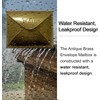 NACH Wall Mount Mailboxes for Outside, 12.5 x 5 x