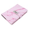 A5 Note Book PU Leather Cover Password Lock Notepad Diary
