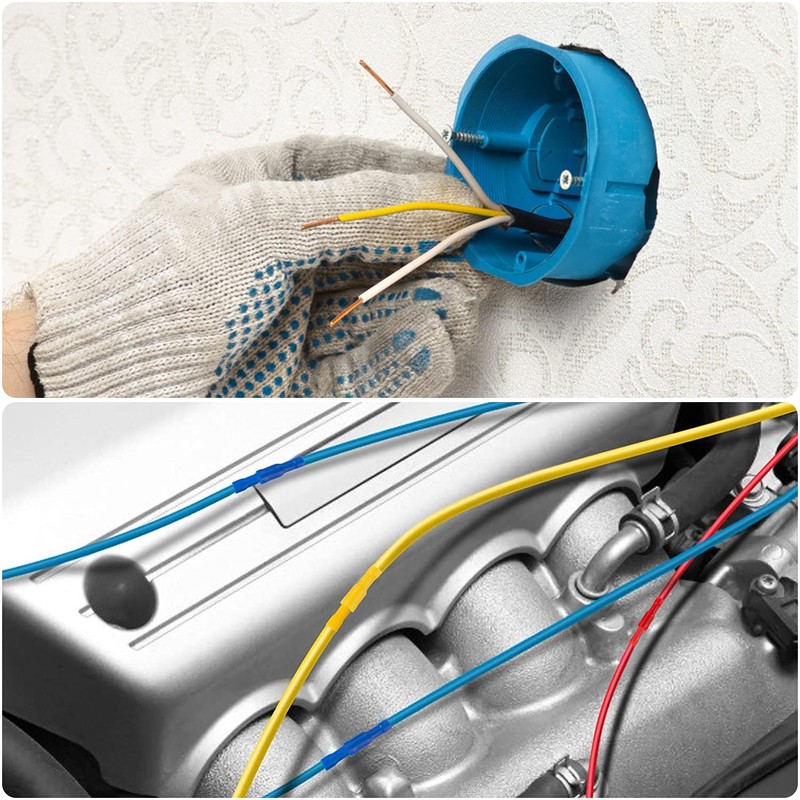 Cable Lugs Electrical Crimp Connectors Round Cable Connector Waterproof Insulated
