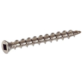 Hillman 47786 3-Inch Stainless Steel Trim Screw with Square Drive, 1-Pound