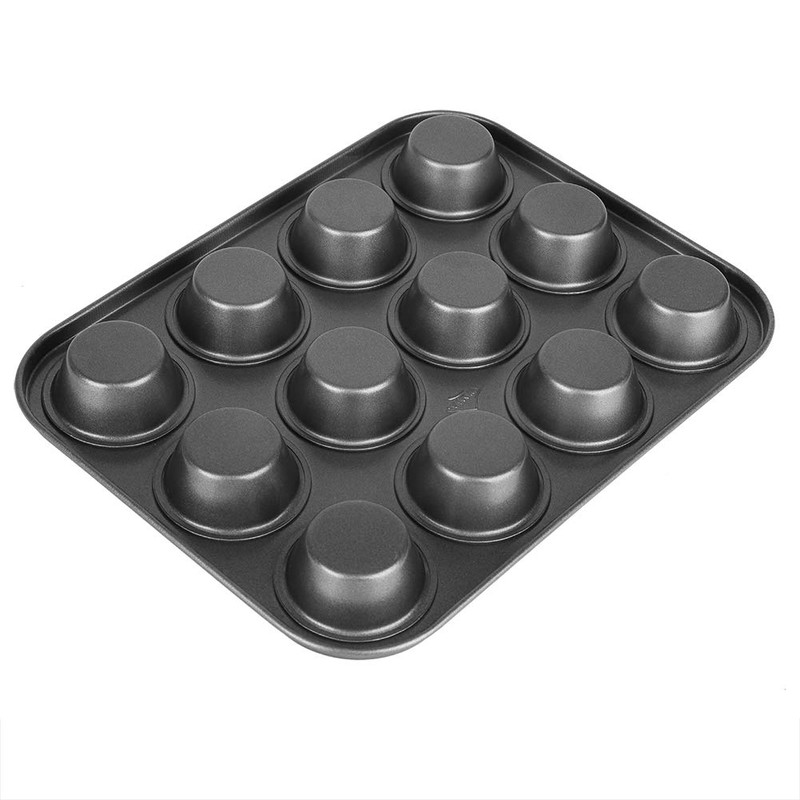 LetCart Yorkshire Pudding Tray - Professional 12 Cup Muffin/Yorkshire Pudding/Cupcake