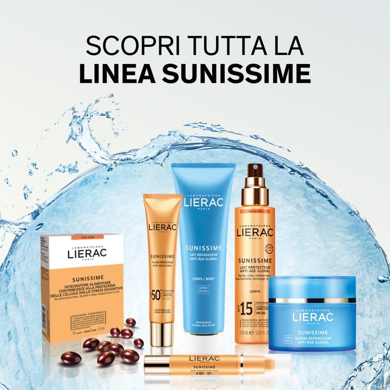 Lierac Sunissime Protective Fluid SPF30 40 ml Vanilla