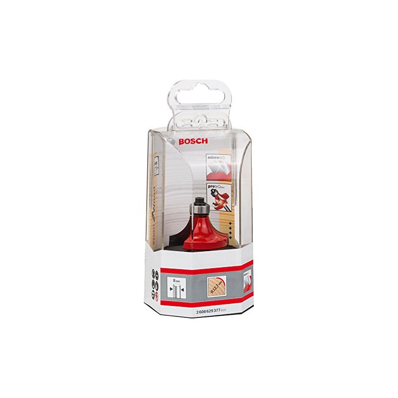 Rounding Over Bit With 8 mm Diameter, R1 12.7 mm,