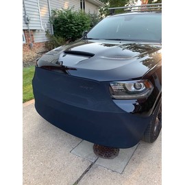 2019-2025 Durango Front Bra/Black - NoviStretch Front Bra High Tech Stretch Mask Compatible for Dodge Durangos