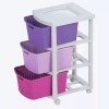 Rimax Cajonero Infantil De 3 Gavetas Multicolor Para Niña