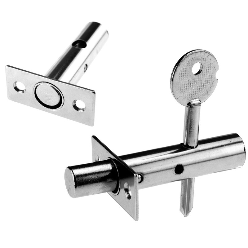 EMSea 2X Security Door Bolts Secure Strong Deadbolt Rack Bolts