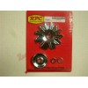 RPC R9446 Chrome Steel Alternator Pulley & Fan Kit GM