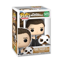 Funko Pop! & Buddy: Parks & Recreation 15th Anniversary - Chris Traeger with Champion