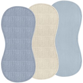 Hhahafelt 3 Pcs Changing Pad Liners Fits in Peanut Shape Changing Pad Waterproof Diaper Changin Mats Organic Cotton Peanut Mats are Warm on a Baby's Back, Washable Reusable(Elegant Style)