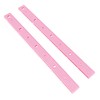 Acrylic Ruler, Rolling Pin Guide Sticks, 2 Piece Set, 0.2