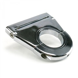 Auto Accessory Direct Chrome Aluminum 2 1/2" Steering Column Drop 2.5 " For 2" Columns SBC BBC 350 454