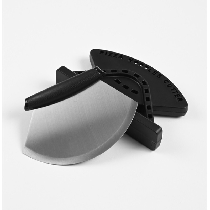 TIKA Heavy Duty Stainless Steel Pizza Cutter with Protective Cover