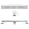 SaniteModar Linear Shower Drain, Shower Drain 30 inch with Removable