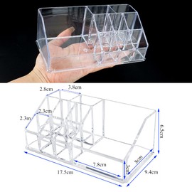 Cosmetic Organiser, Acrylic Makeup Organiser, Without Drawers, Dressing Table Accessories, Storage Box, Cosmetics, Skincare Organiser, Makeup Box for Dressing Table, Bedroom, Bathroom