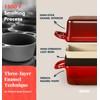 2 IN 1 Cast Iron Bread Loaf Pan with Lid,