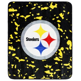 Overstock Pittsburgh Steelers 50" x 60" Throw Blanket