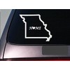 EZ-STIK Missouri Home 6" stickerE683 State Outline Home map Decal