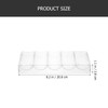 Abaodam 5 Compartment Poker Chip Tray Holder Box No Lid