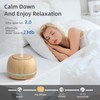 ASAKUKI 300ML Essential Oil Diffuser with Top 10 Oil Set