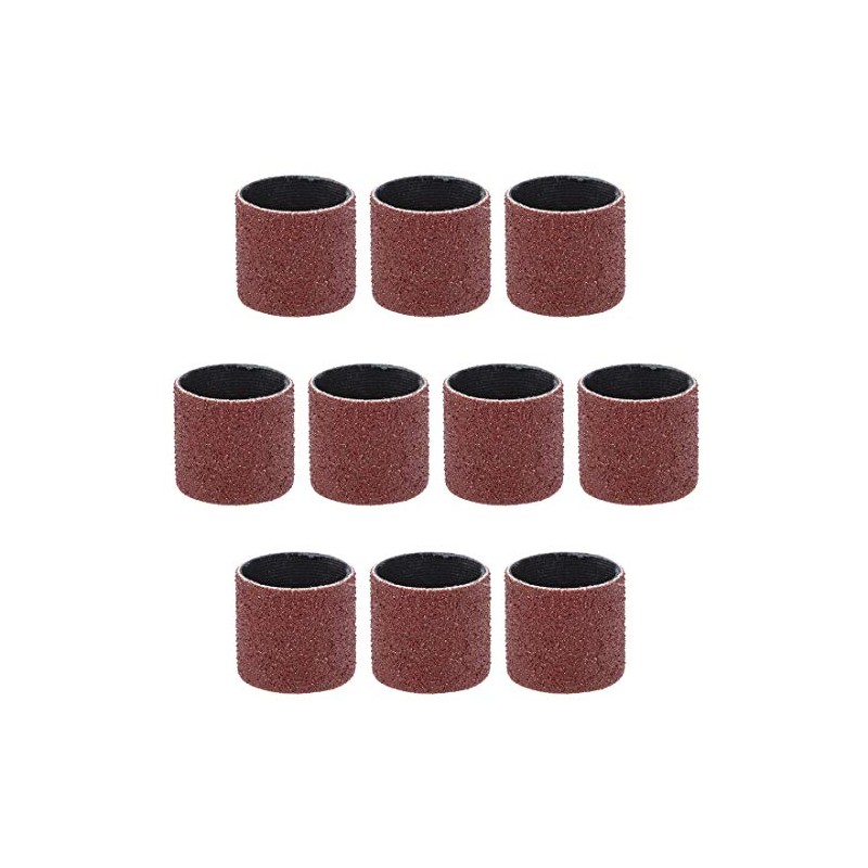 uxcell 1 Inch x 1 Inch Sanding Sleeves 80 Grits