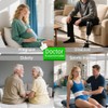 Aünsffer Raised 2.91'' Toilet Seat Elongated, Toilet Seat Riser for