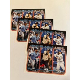 2024 Topps American League Leaders Batting Avg #149 "4-card lot "