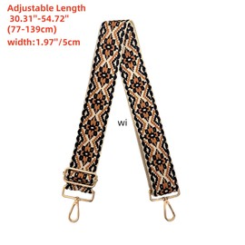 Eiyye Purse Strap Adjustable Wide Replacement Strap for Bags Boho Guitar Strap for Crossbody Bag Tote Handbag