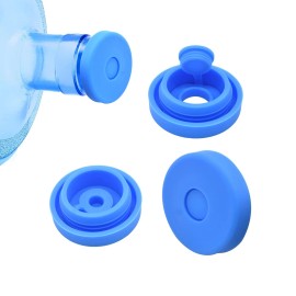 Superjpsor 3 Pcs Reusable 5 Gallon Water Jug Caps Leak Proof Bottle Lids (55mm) Bottles New