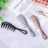 3 Pcs Wide Tooth Comb Curly Hair Comb Large Tooth