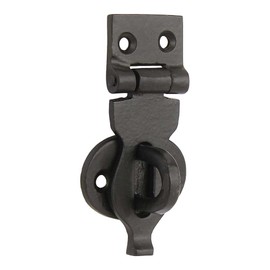 Set of 4 Cast Iron Trunk/Chest Hasp 8 1/2 Inches Black Powder Coat Finish High Quality Safety Latch