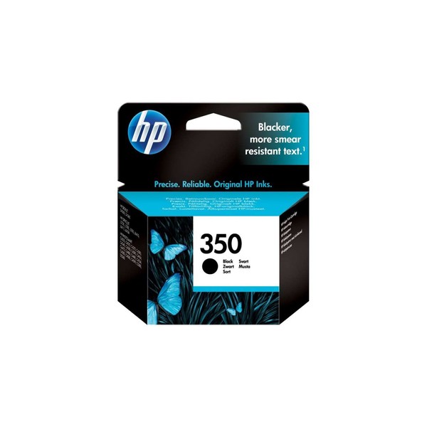 HP Hewlett Packard 350 CB335EE Black Ink Cartridge (Approx. 200