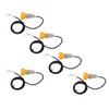 5 Pcs Proximity Switch PNP Normally Open 20mm Detection IP65