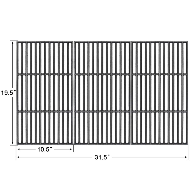 Hisencn Cooking Grates for Home Depot Chargriller 1624 Smokin' Champ