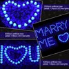 KOABY 2000/4000/8000pcs Artificial Rose Petals with LED Tea Lights Kit,