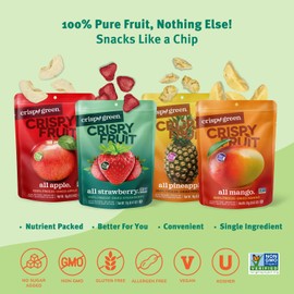 Crispy Fruit Favorite Flavors Freeze Dried Fruit Variety Pack (16 count) 243g