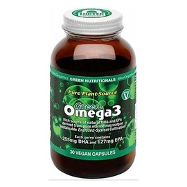 MicrOrganics Green Nutritionals Pure Plant-Source Green Omega3 30 Capsules