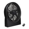 Treva 10 Inch Portable Rechargeable Fan & Battery Powered, 3