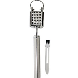 EcoJeannie GP0003 Professional XL Super Jumbo Food Grade Stainless Steel Garlic Press Free Cleaning Brush