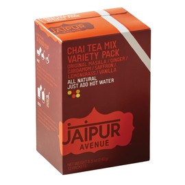 Jaipur Avenue Chai Tea Mix - Variety Pack with All 6 Flavors (12 Servings)