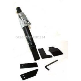 Central Pneumatic Air Scraper Set 6 Pc Pneumatic Kit Car Pad Remove Glue Paint Rust Gasket
